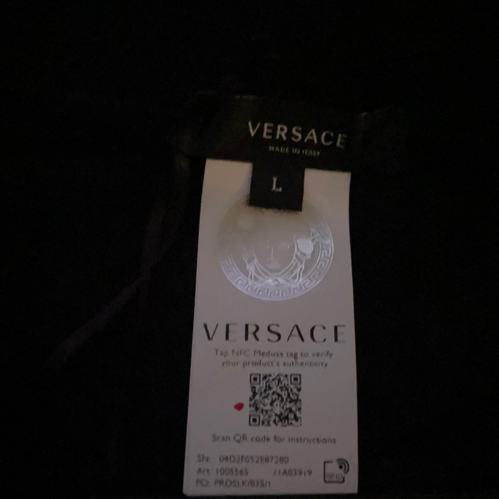 Versace Medusa Buttons Tights / Stockings Retails $650 β€οΈπππ - Picture 6 of 10